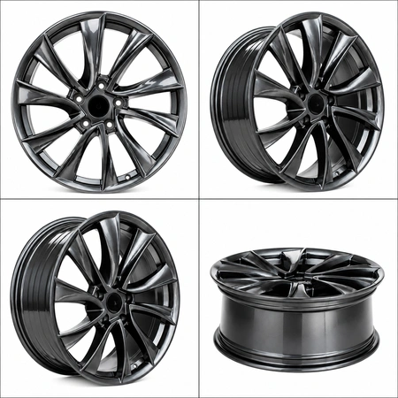4x szare felgi kute flow forming 19" 5x114,3 do Tesla Model 3