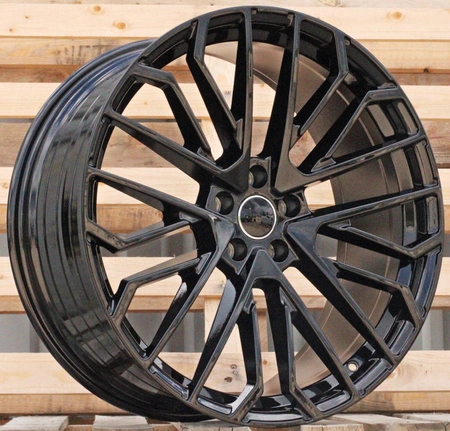 4x czarne kute felgi 22" 5x112 Audi Q7 SQ7 A8