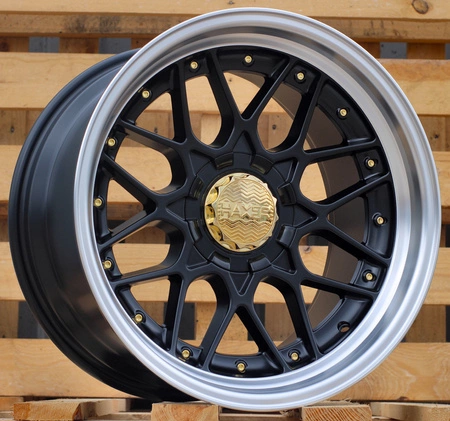 4x czarne felgi 5x120 Haxer 17' do BMW seria 5 seria 6 seria 7